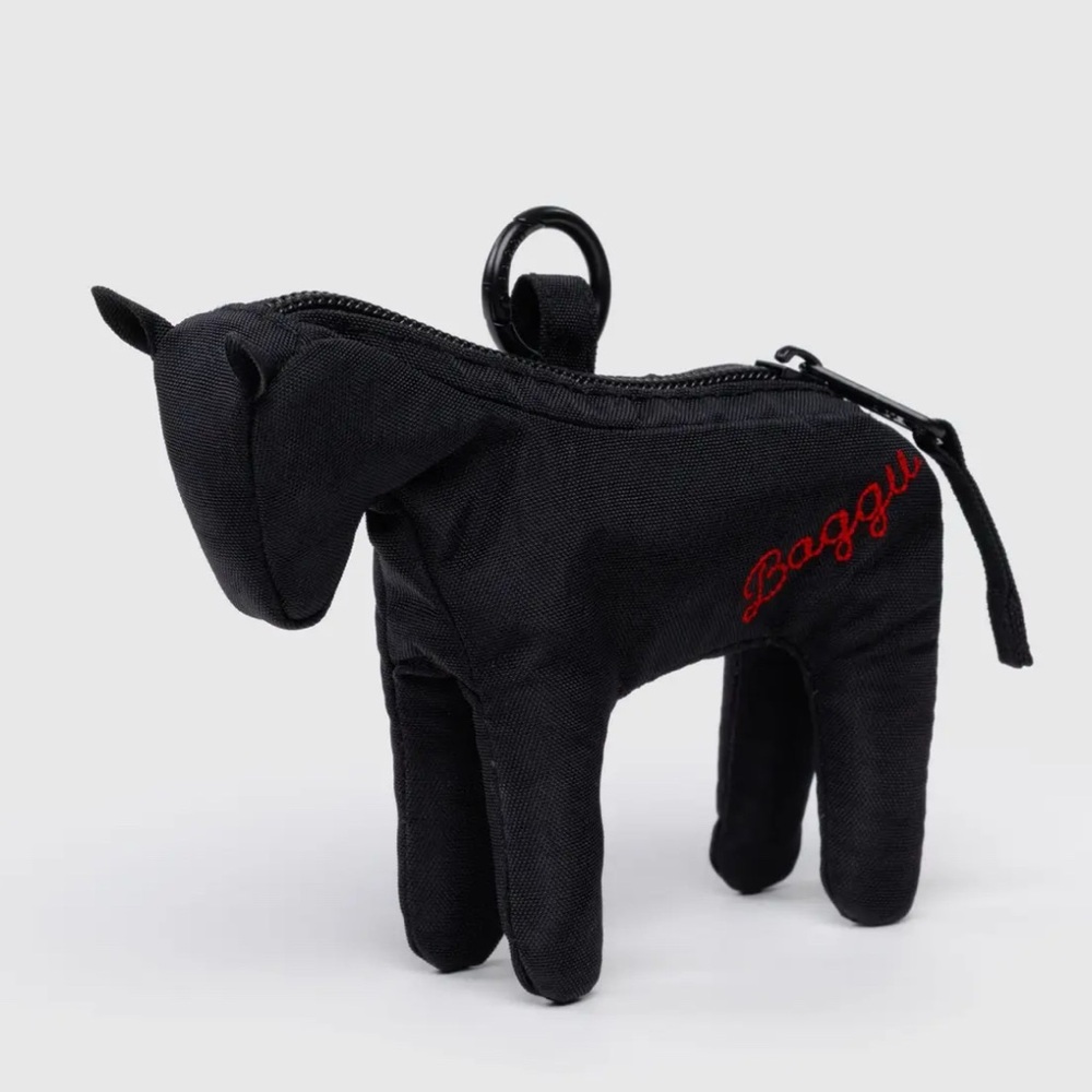 BAGGU Black Horse Bag Charm